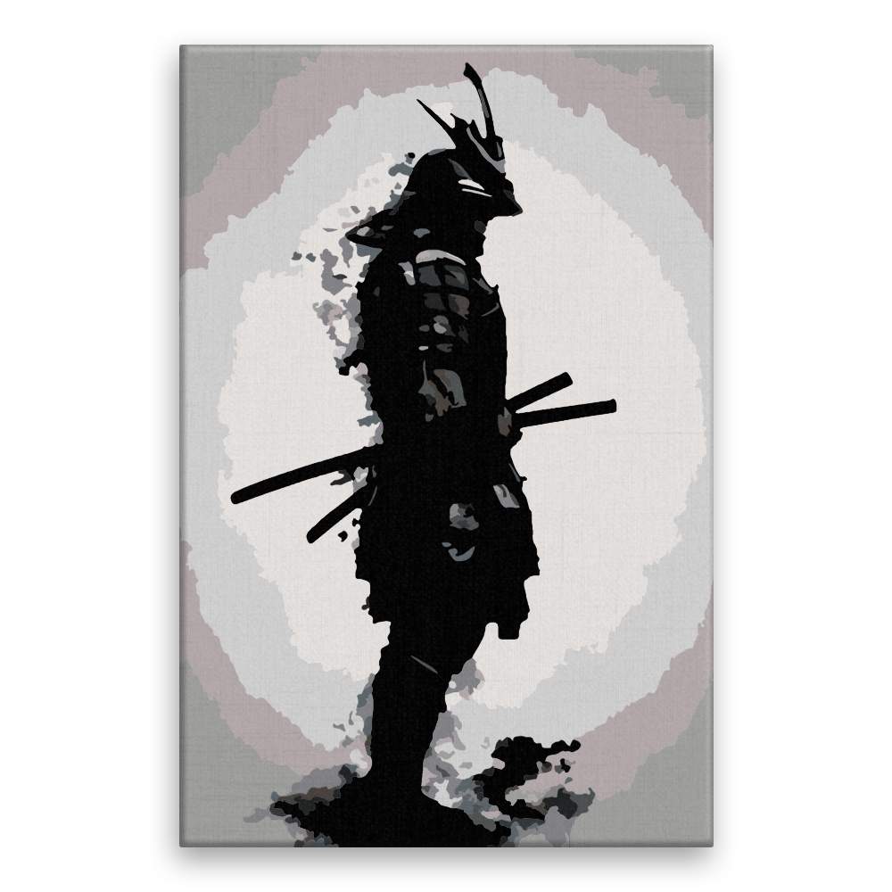 Malování podle čísel Ozbrojený samuraj