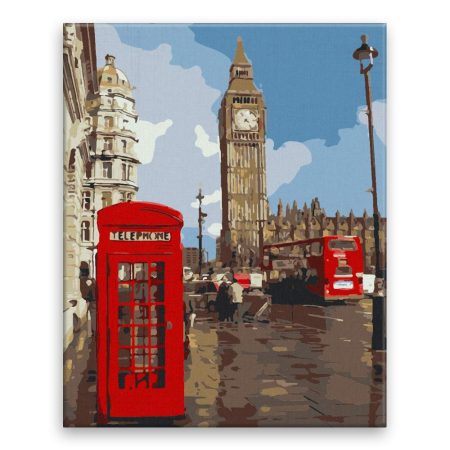 Malování podle čísel Londýnský Big Ben