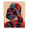 Malování podle čísel Darth Vader v barvách