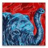 Malování podle čísel Modrá hlava slona