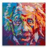 Malování podle čísel Albert Einstein v barvách