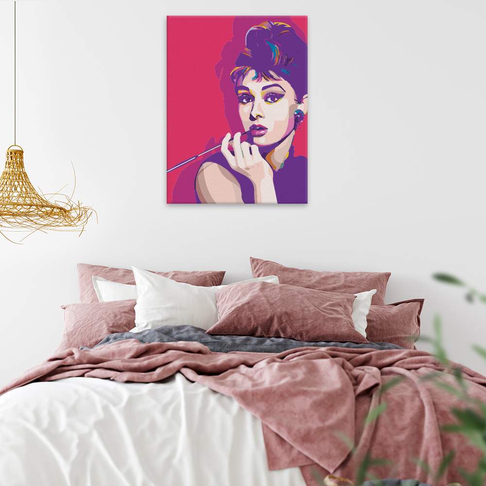 Obraz na zdi Audrey Hepburn 02