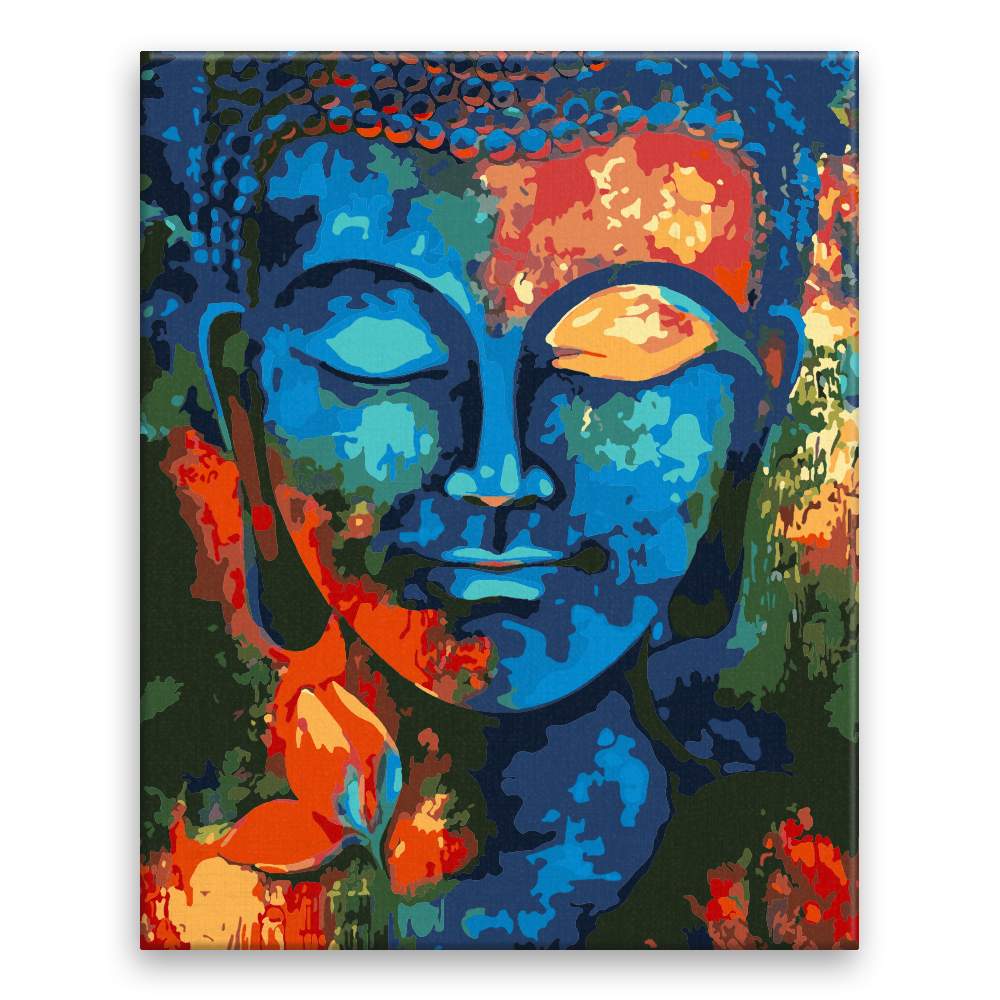 Malování podle čísel Buddha 01