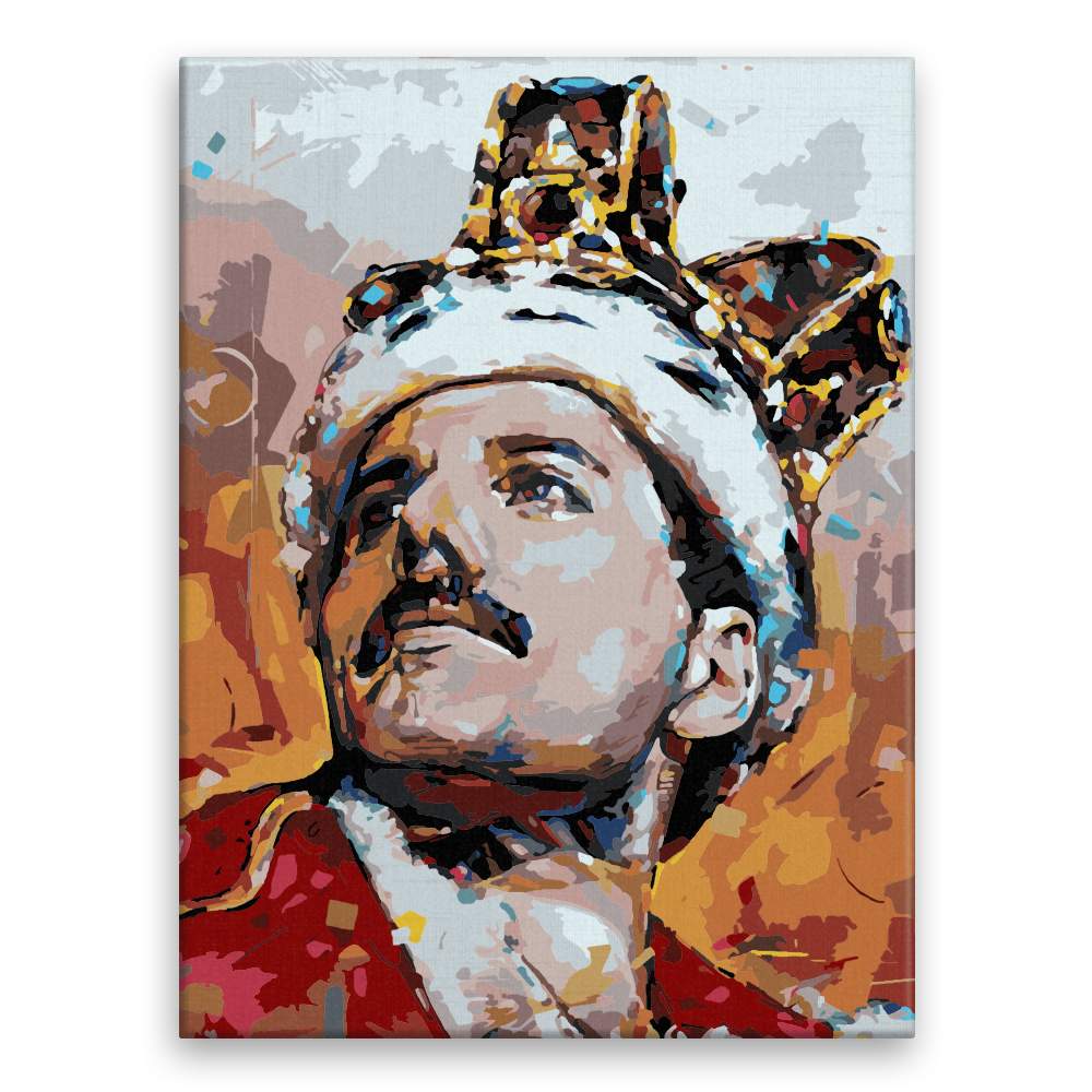 Malování podle čísel Freddie Mercury 02