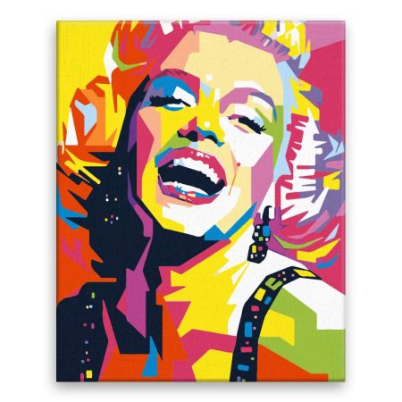 Malování podle čísel Marilyn Monroe 03