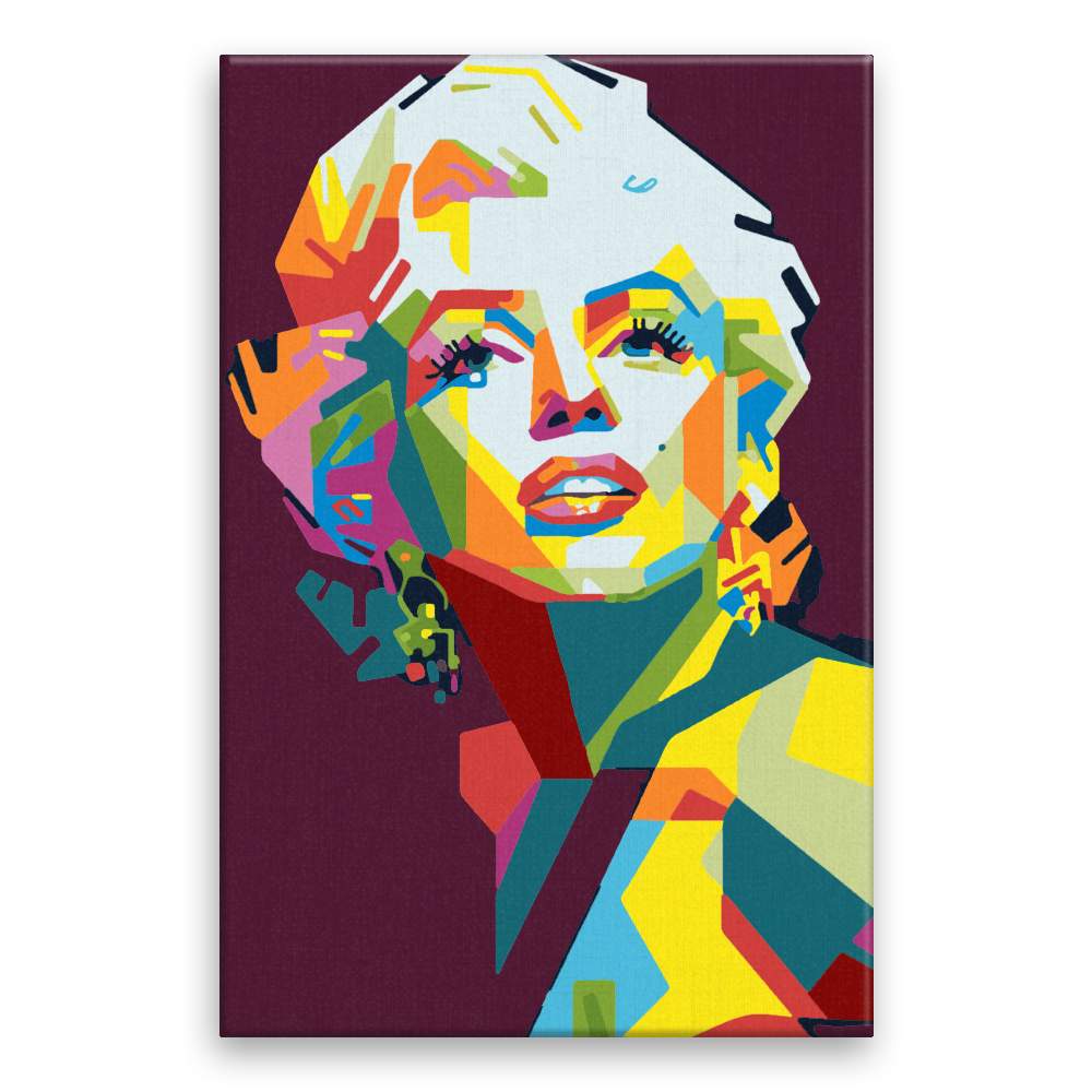 Malování podle čísel Marilyn Monroe 04