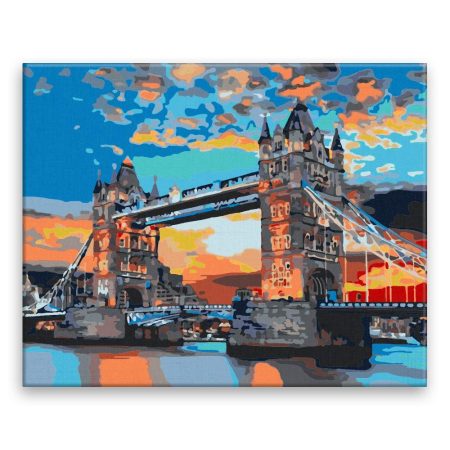 Malování podle čísel Tower Bridge