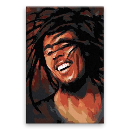 Malování podle čísel Bob Marley