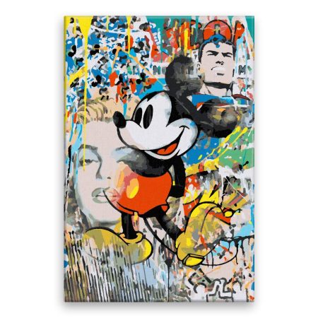 Malování podle čísel Mickey Mouse