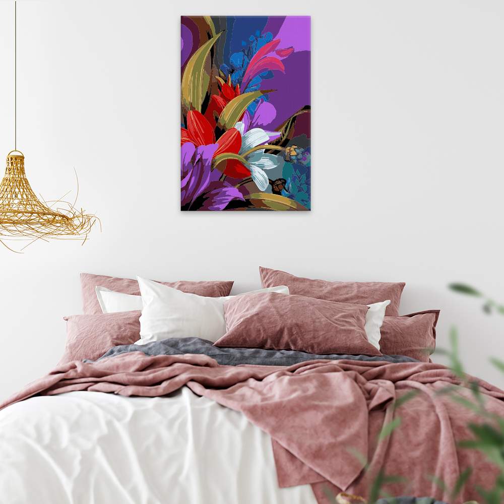 Obraz na zdi Barevné lilie