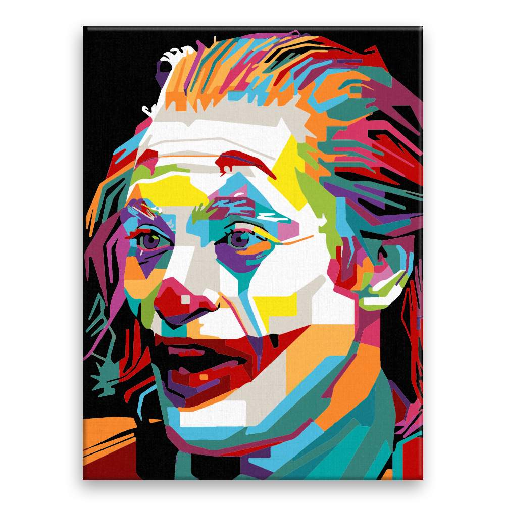 Malování podle čísel Joker v údivu