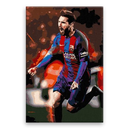 Malování podle čísel Messi 02