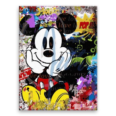 Malování podle čísel Mickey Mouse 02
