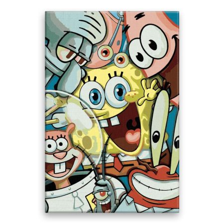 Malování podle čísel Spongebob 01