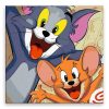 Malování podle čísel Tom a Jerry