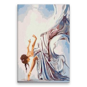 Malování podle čísel Baletka při tanci 2