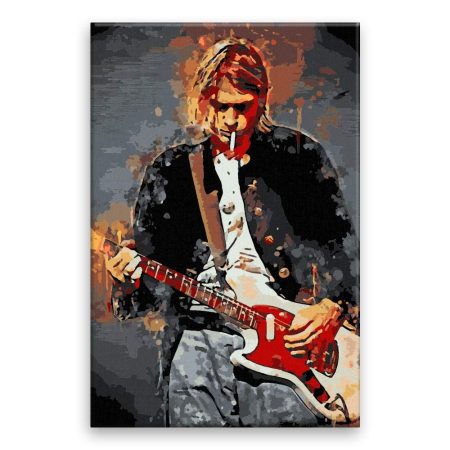 Malování podle čísel Kurt Cobain 02