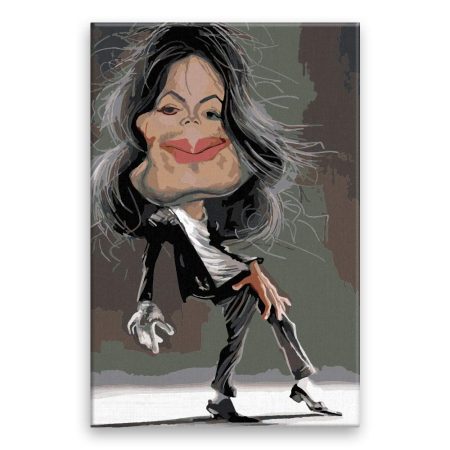 Malování podle čísel Michael Jackson 05