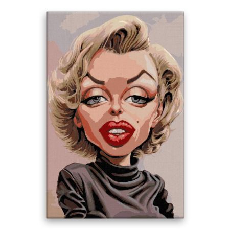 Malování podle čísel Marilyn Monroe 05