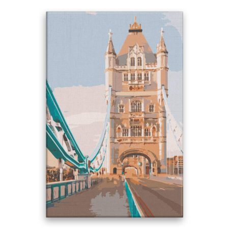 Malování podle čísel Tower Bridge 02