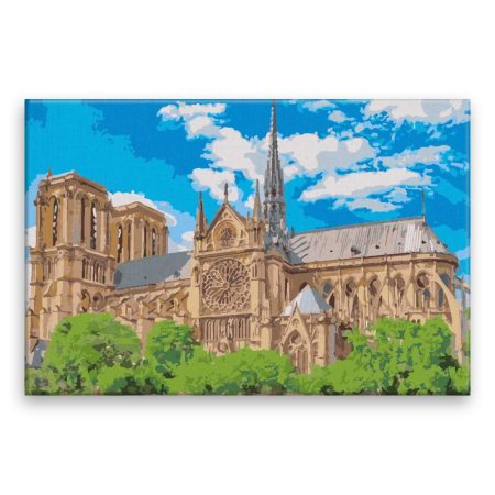 Malování podle čísel Notre Dame