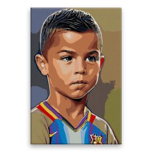 Malování podle čísel Malý Ronaldo