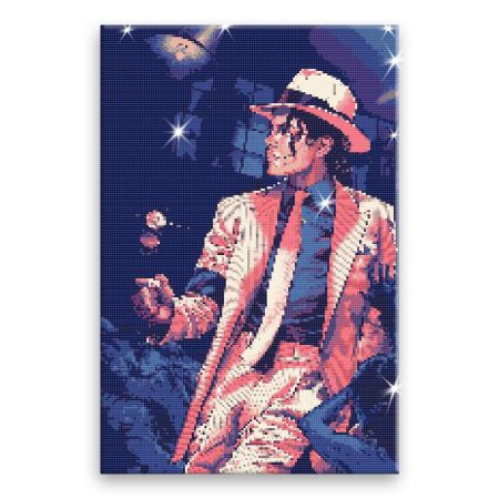 Diamantové malování Michael Jackson 02