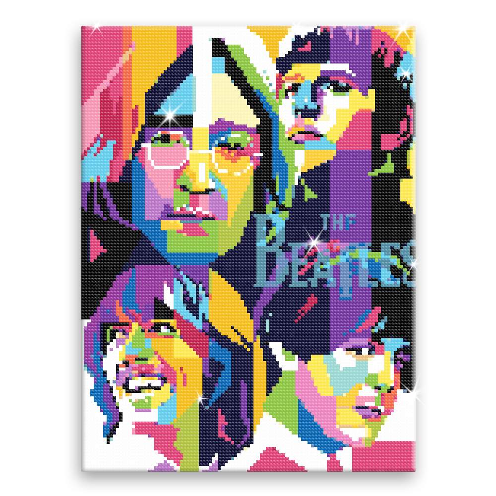 Diamantové malování The Beatles