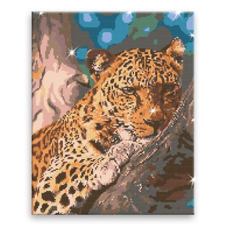 Diamantové malování Gepard