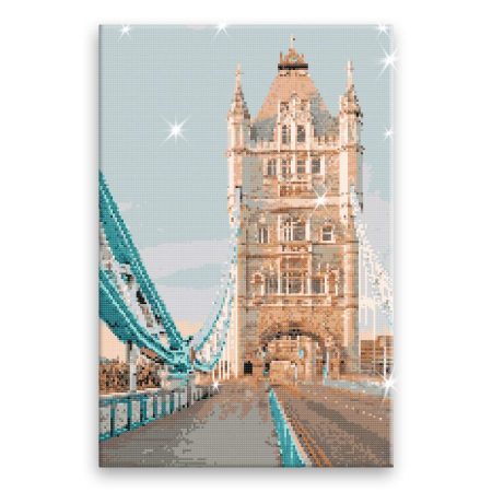 Diamantové malování Tower Bridge 02