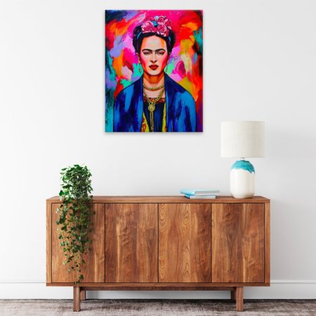 Obraz na plátně Frida v barvách