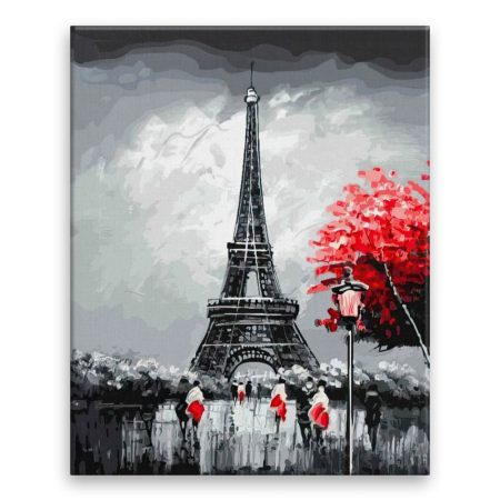 Fotoobraz na plátně Eiffel Tower na podzim