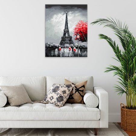 Obraz na plátně Eiffel Tower na podzim
