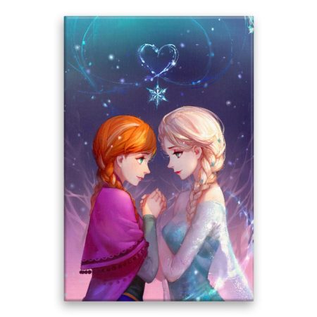 Fotoobraz na plátně Elsa a Anna