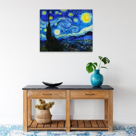 Obraz na plátně Hvězdná noc Van Gogh