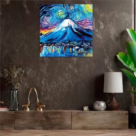 Obraz na plátně Nikdy neviděl Fuji Van Gogh