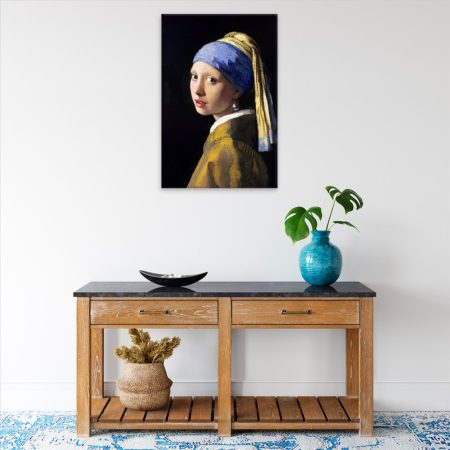 Obraz na plátně Dívka s perlami Johannes Vermeer