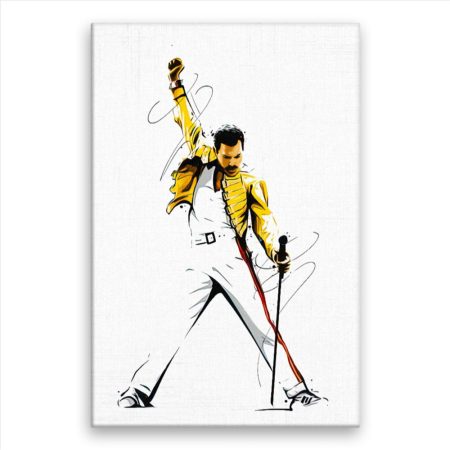 Fotoobraz na plátně Freddie Mercury 01