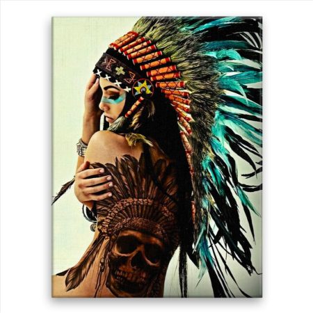 Fotoobraz na plátně Indigenous Women 03