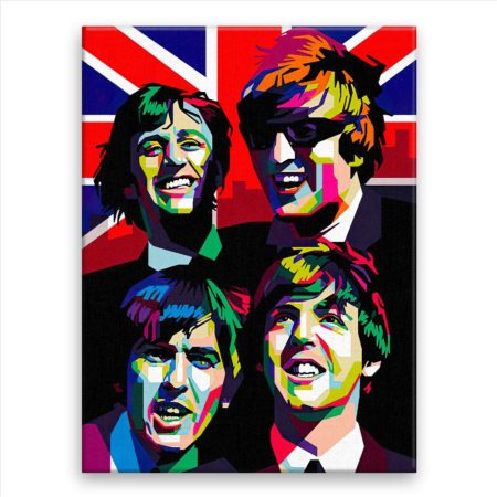Fotoobraz na plátně The Beatles 02