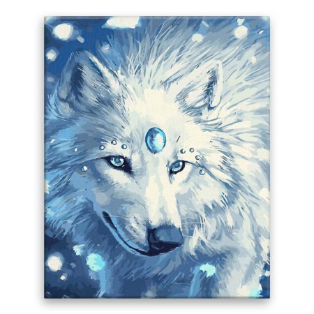 Fotoobraz na plátně Magický vlk
