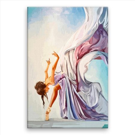 Fotoobraz na plátně Baletka při tanci 2