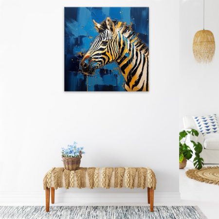 Obraz na plátně Malovaná zebra
