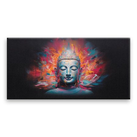 Fotoobraz na plátně Malovaný Buddha