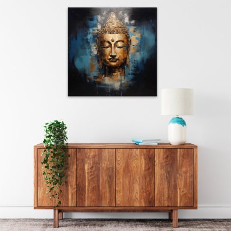Obraz na plátně Buddha ve světle