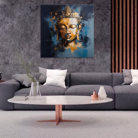 Obraz na plátně Buddha symbol moudrosti
