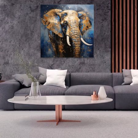 Obraz na plátně Portrét slona