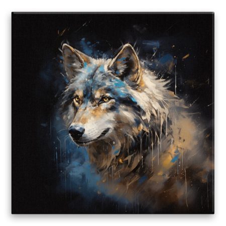 Fotoobraz na plátně Portrét vlka