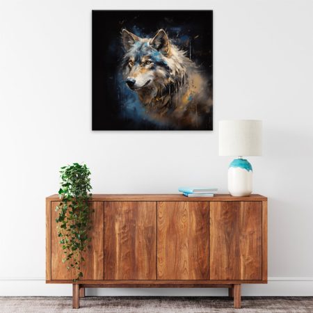 Obraz na plátně Portrét vlka