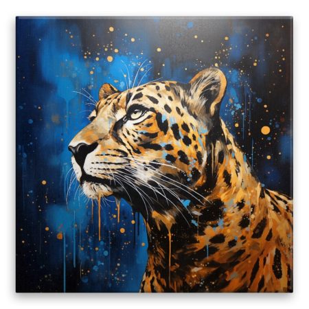 Fotoobraz na plátně Portrét geparda